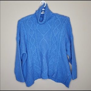 Aerie medium chunky knit cow neck sweater